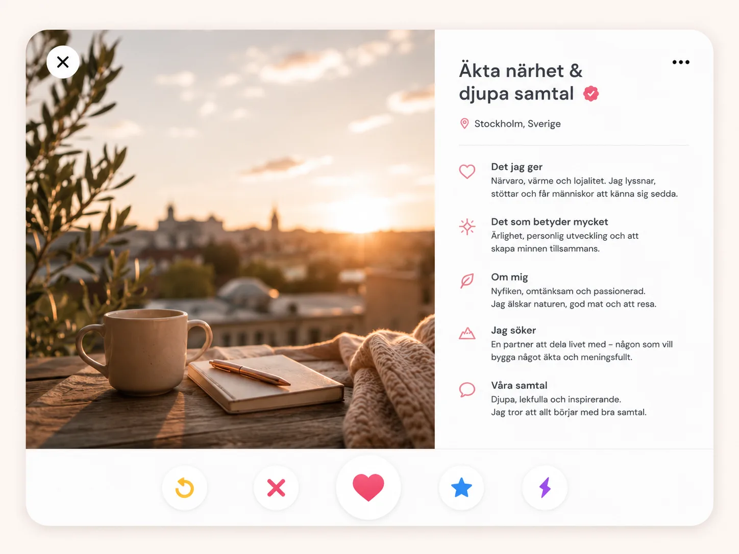 Tydlig skriftlig sammanfattning