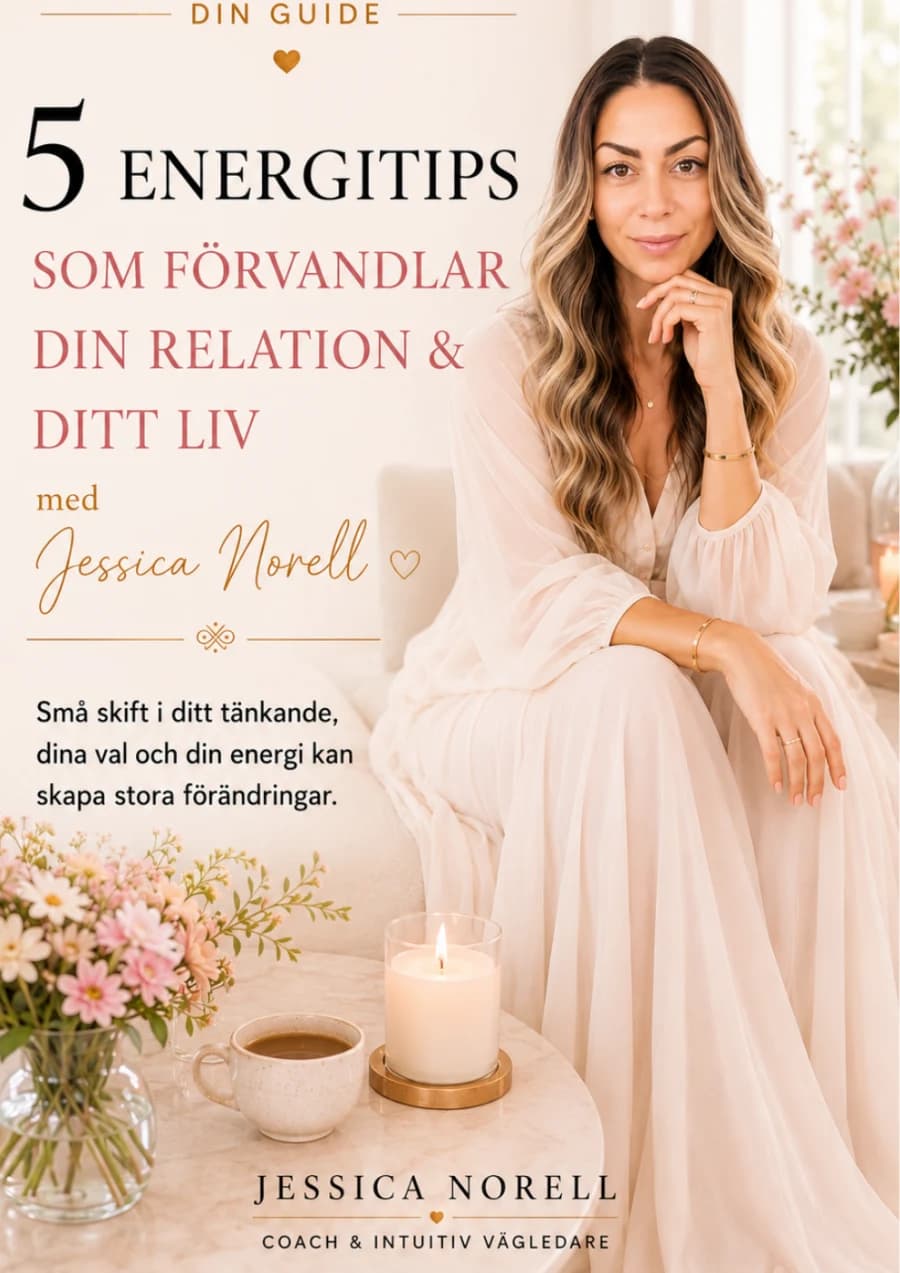 Framsidan av guiden 5 energitips som förändrar din relation och ditt liv